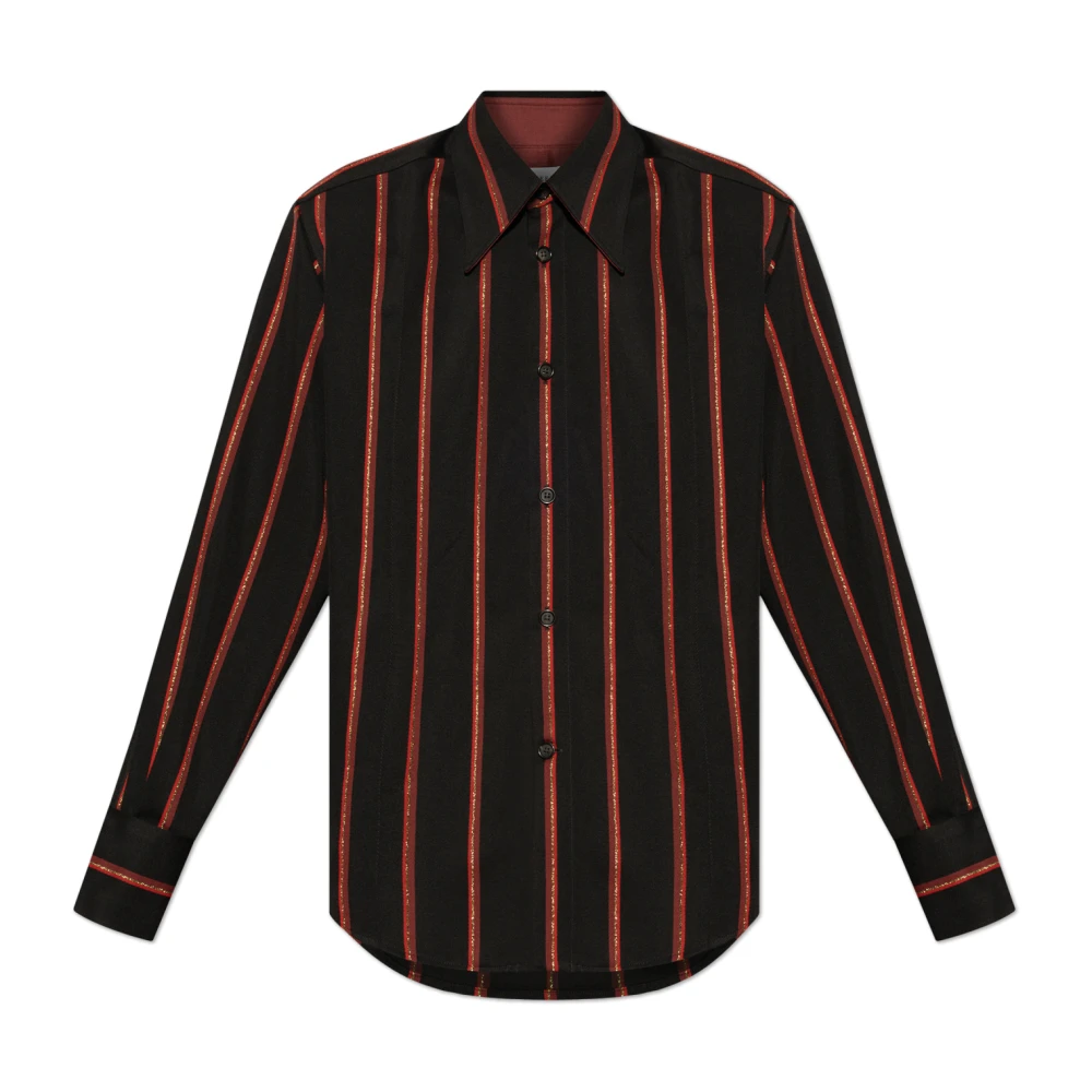 Alexander mcqueen Wollen overhemd Black Heren
