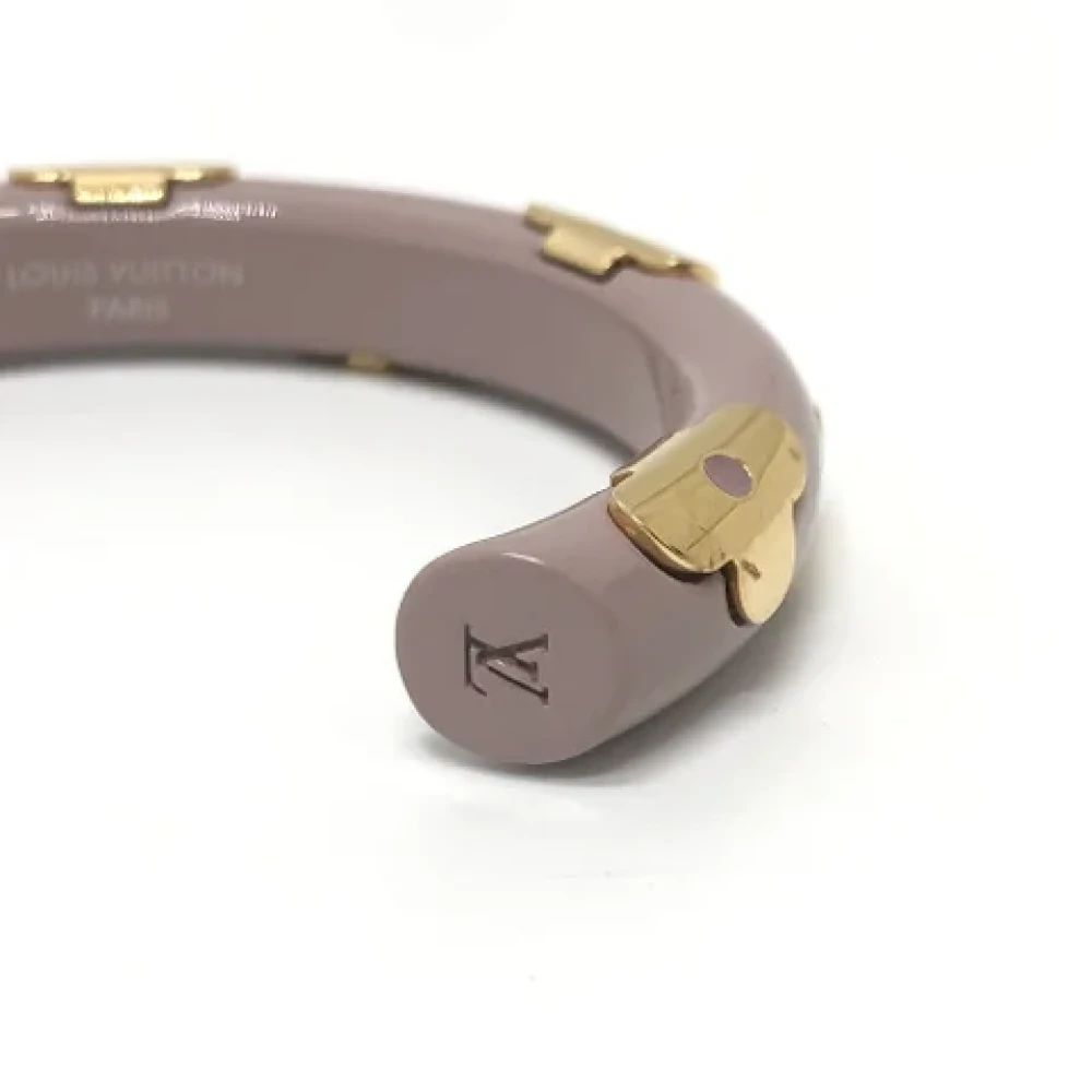 Louis Vuitton Vintage Pre-owned Metal hair-accessories Gray Dames