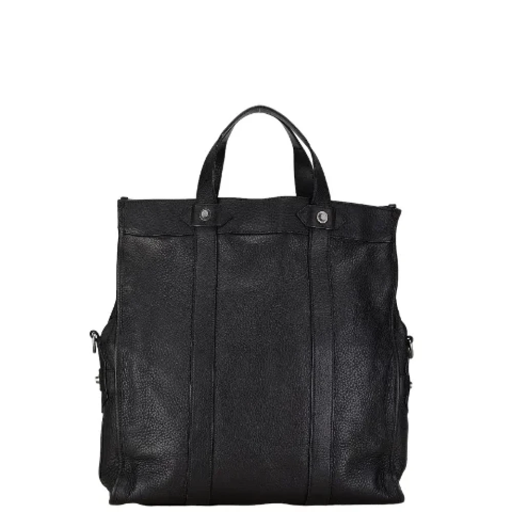 Bally Pre-owned Leather handbags Black Dames