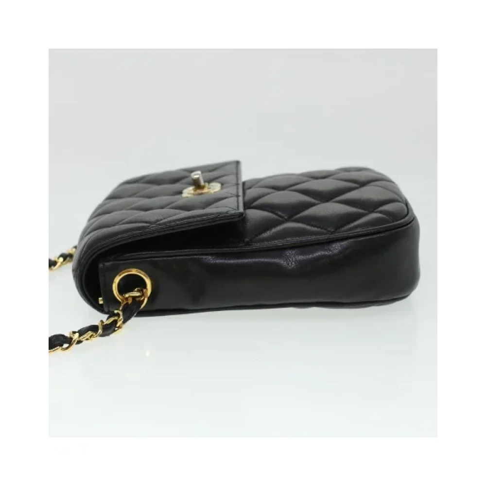 Chanel Vintage Pre-owned Fabric chanel-bags Black Dames
