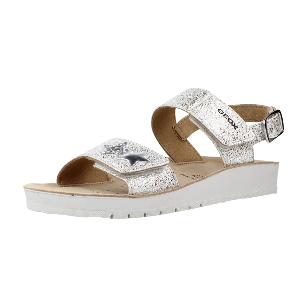 Geox Gray Sandal Costarei - Unisex - Kids Sandals - 36 Eu - Kids