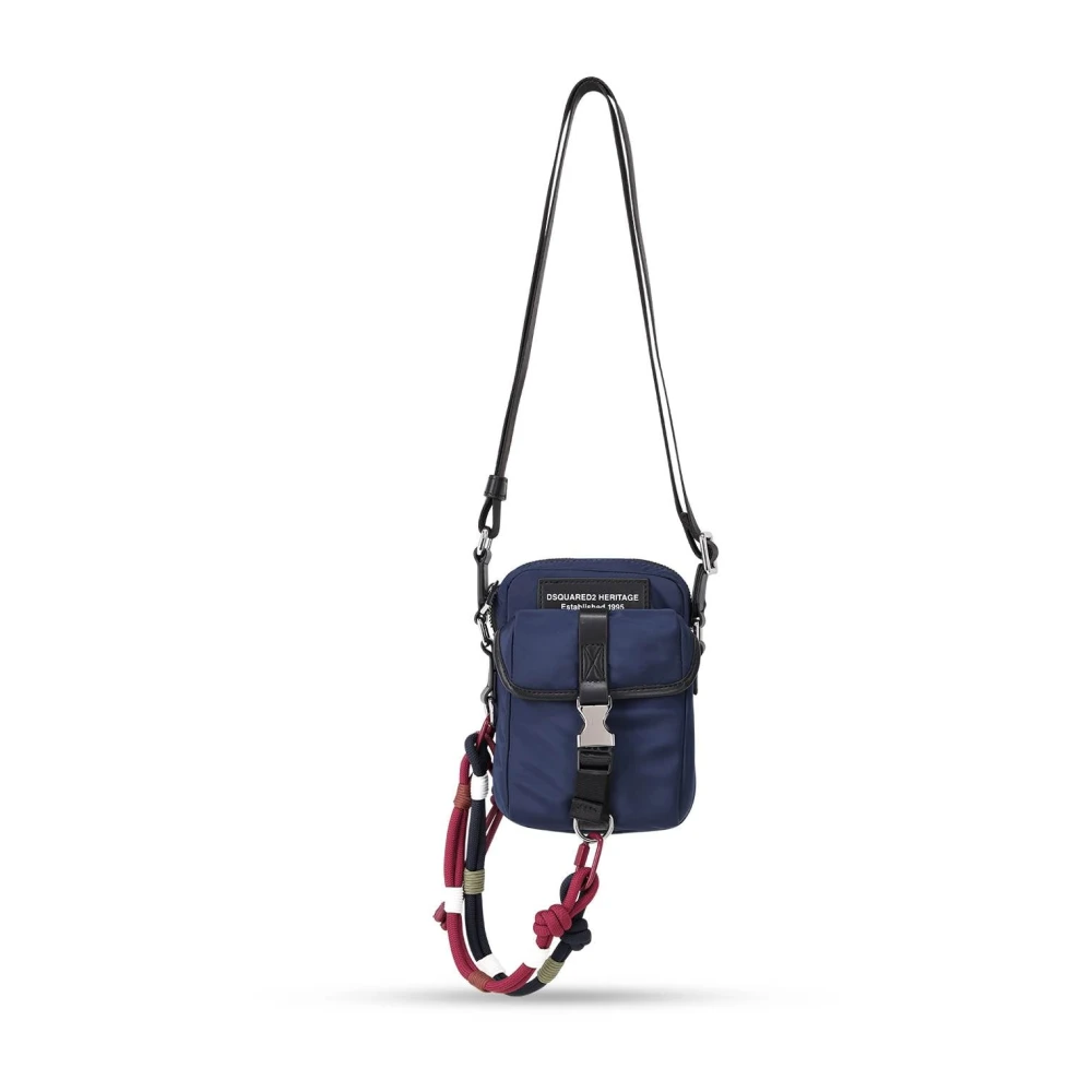Dsquared2 Homme Bleu Sacs, Taille: One Size Sacs Bandoulière