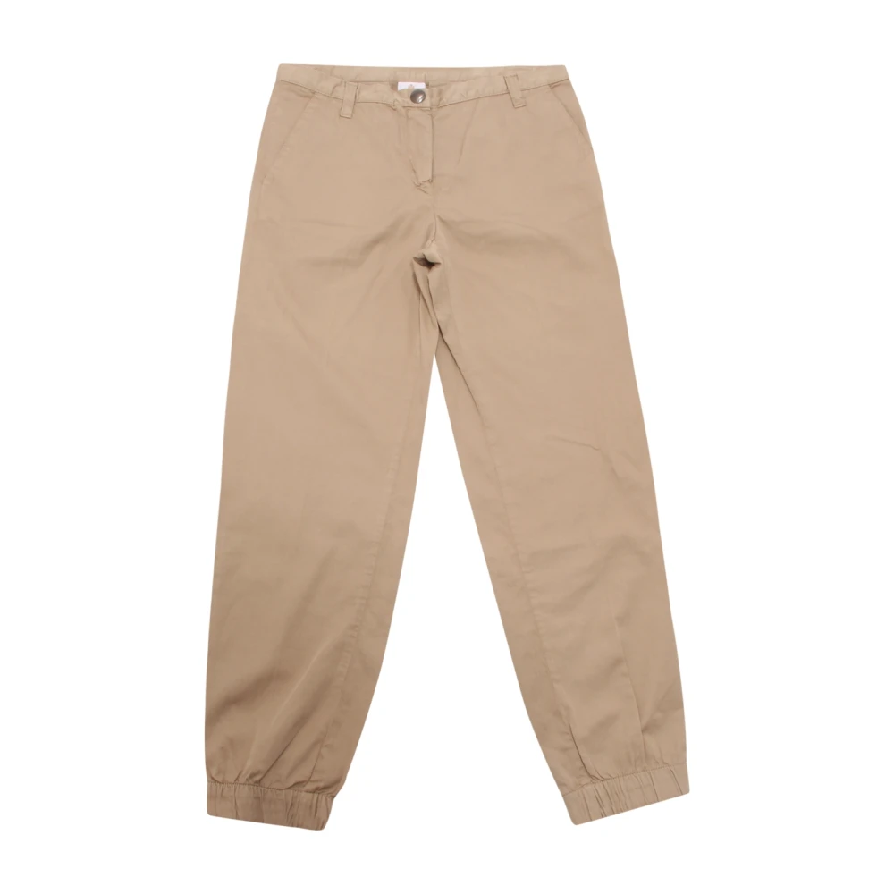 Dondup Beige Trousers, Female, 12 Y, Pantalone Trousers