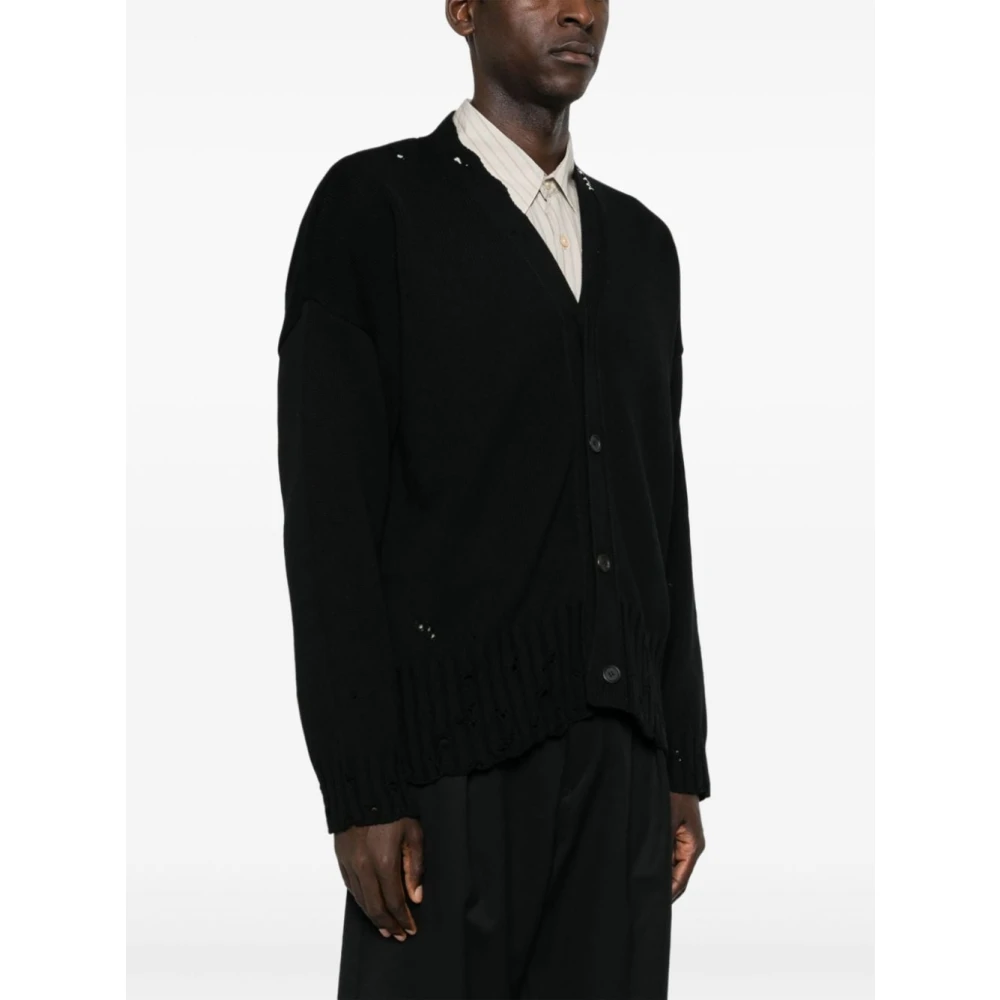 Marni Zwarte Gebreide Kleding voor Mannen Aw24 Black Heren