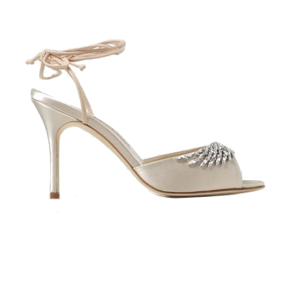 Shoes > Sandals > High Heel Sandals - - Manolo Blahnik - Modalova