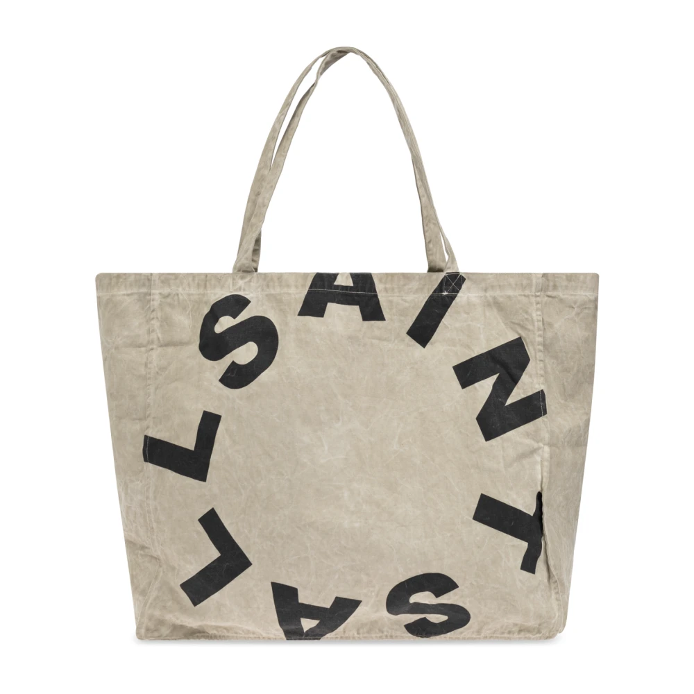 AllSaints Tas Tierra Large in shopperstijl Beige Heren
