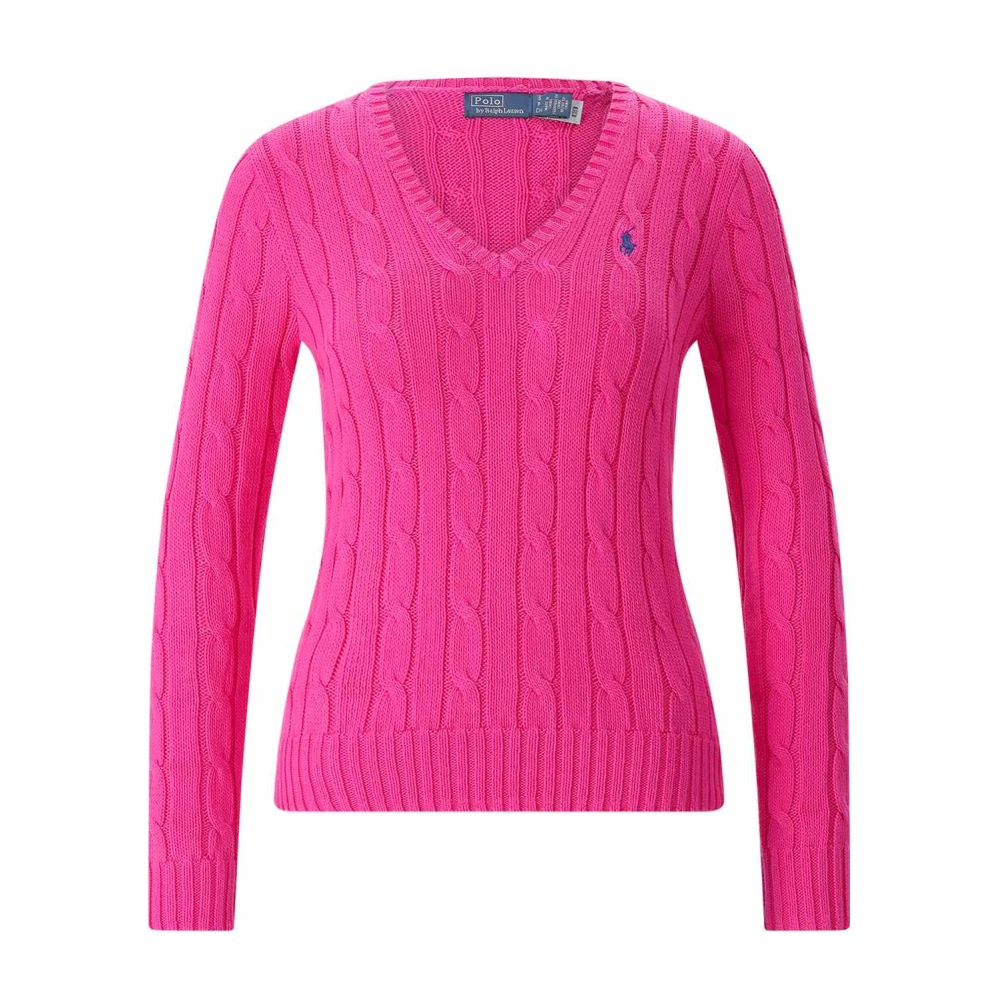 Polo Ralph Lauren Rosa V-Neck Knitwear