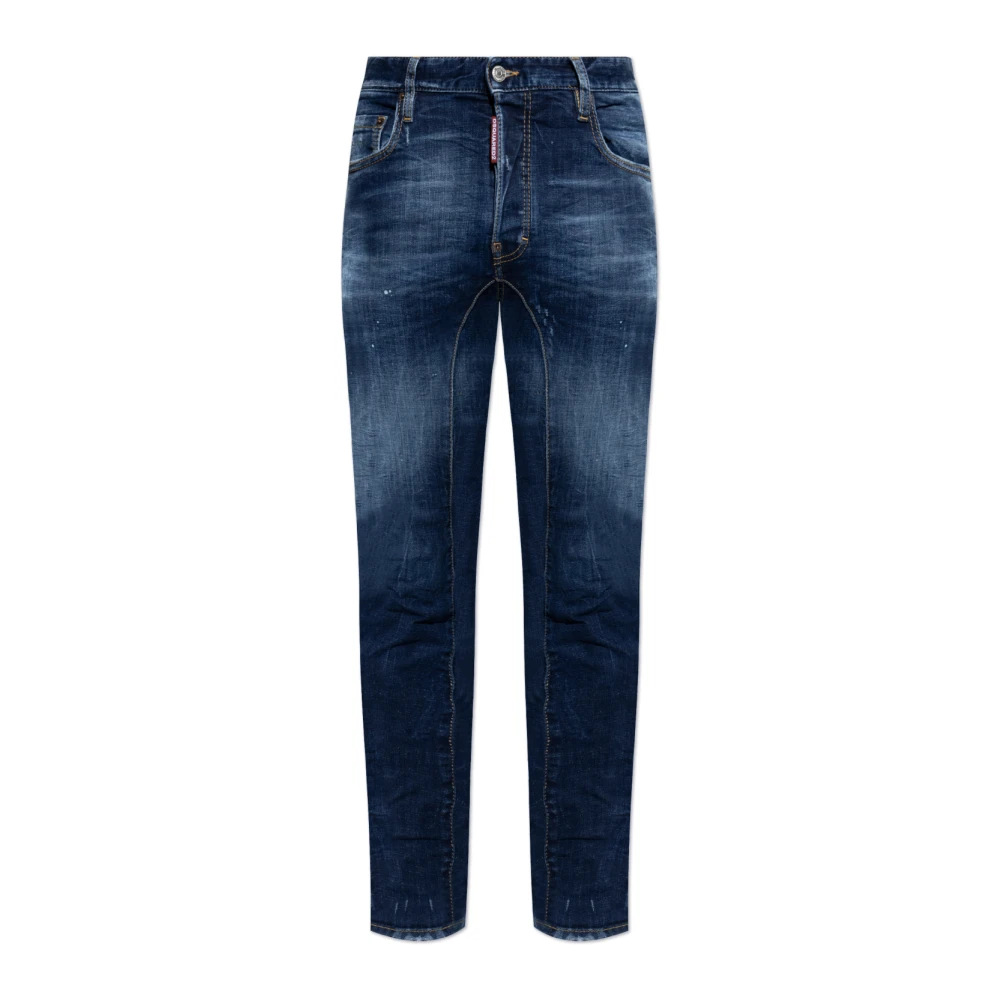 Dsquared2 Jeans Tidy Biker Blue Heren