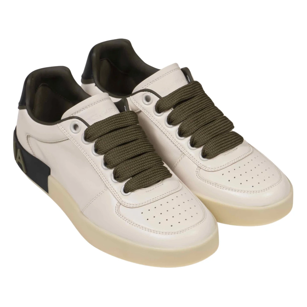 Dolce & Gabbana Herren Weiß Portofino Sneaker