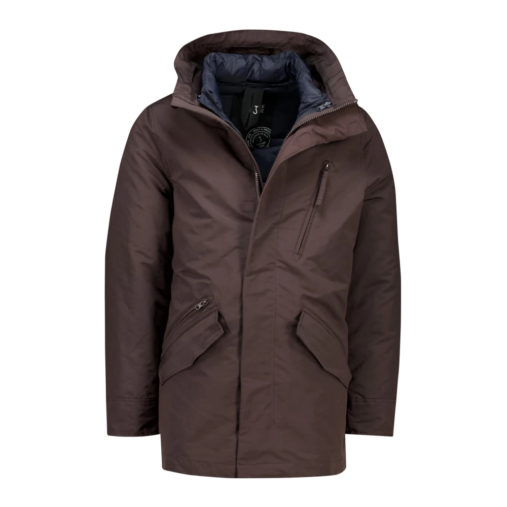 Butcher of Blue Bruine Winterjas Brown Heren