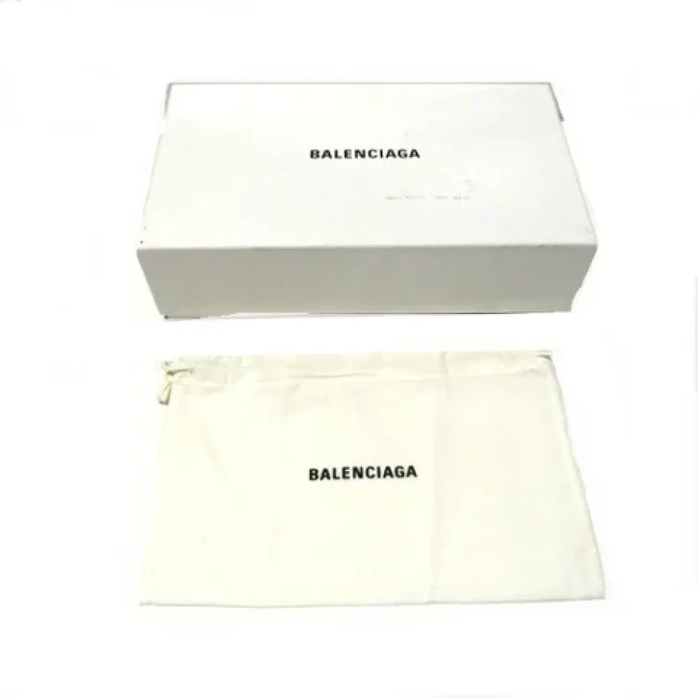 Balenciaga Vintage Pre-owned Leather wallets Black Dames