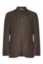 brown-linen-blazer-stand-up-collar