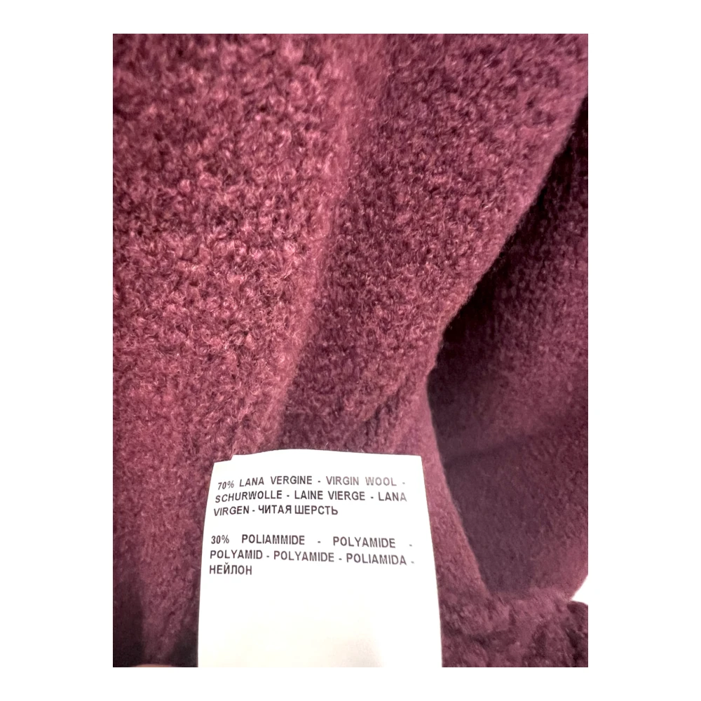 Gran Sasso Boucle Turtleneck Trui Red Heren
