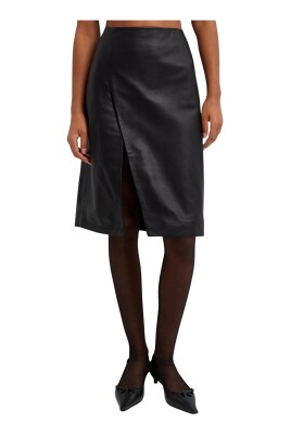 jupe-midi-en-cuir-ekare