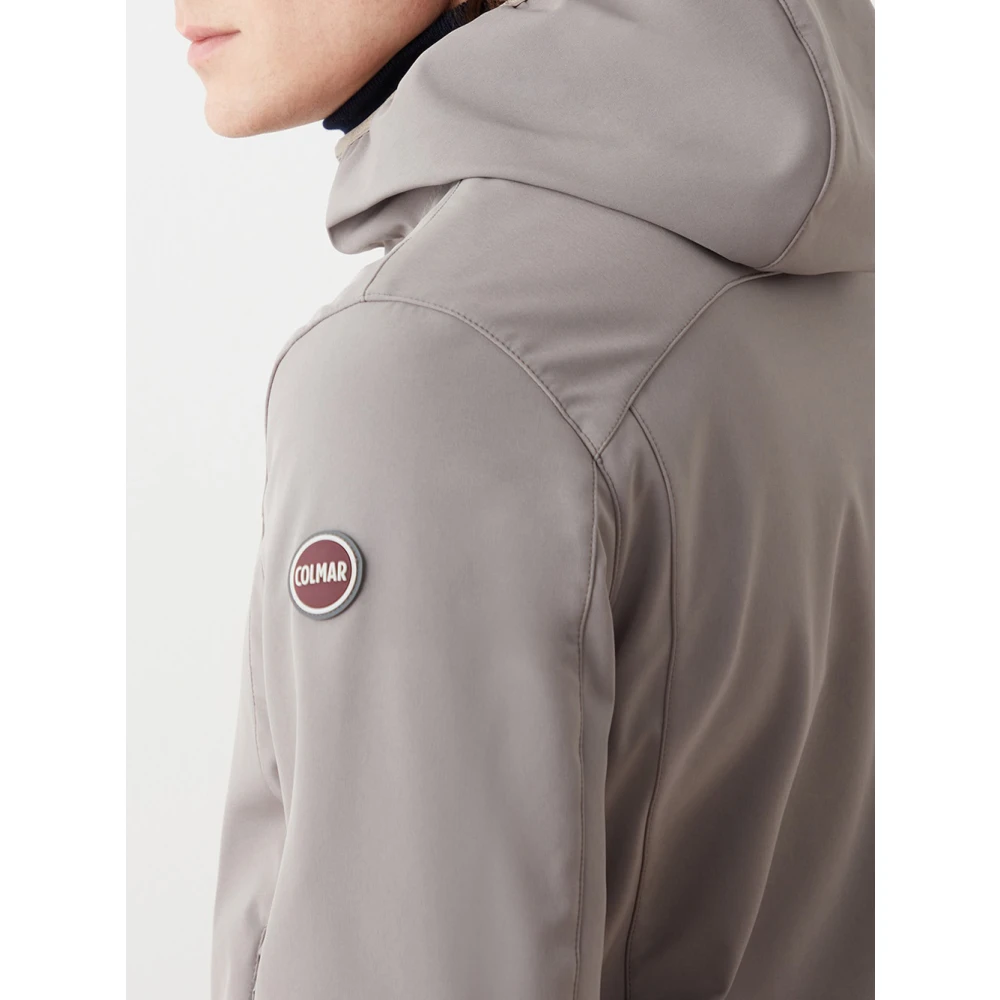 Colmar Ivoor Minimalistische Technische Jas Beige Heren