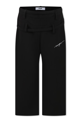 pantalon-elegant-noir-avec-logo-brode