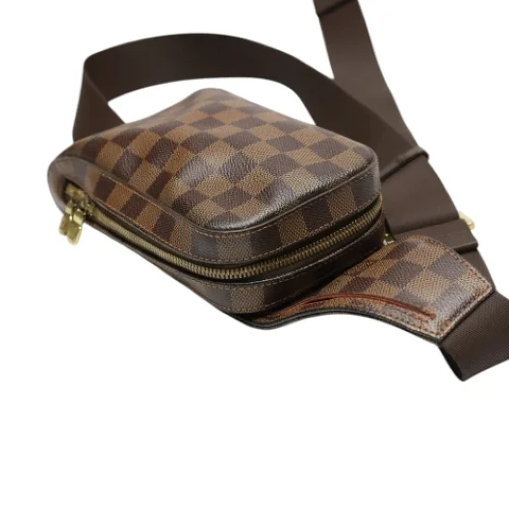 Louis Vuitton Vintage Pre-owned Canvas shoulder-bags Brown Dames