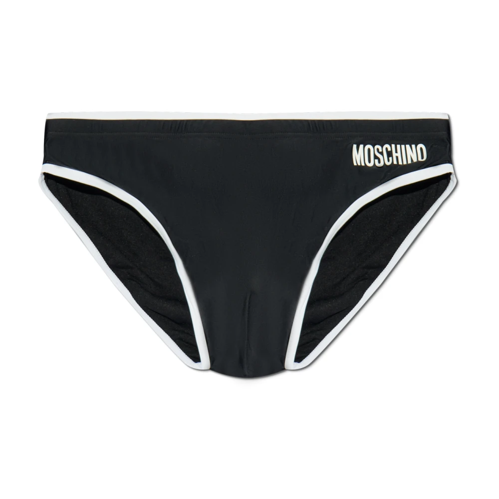 Moschino Zwembroek Black Heren