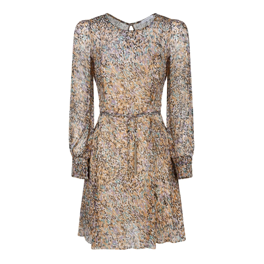 PATRIZIA PEPE Multicolor Overhemdjurk met Transparante Details Multicolor Dames