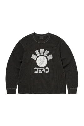 Gd Overdyed Waffle L/S