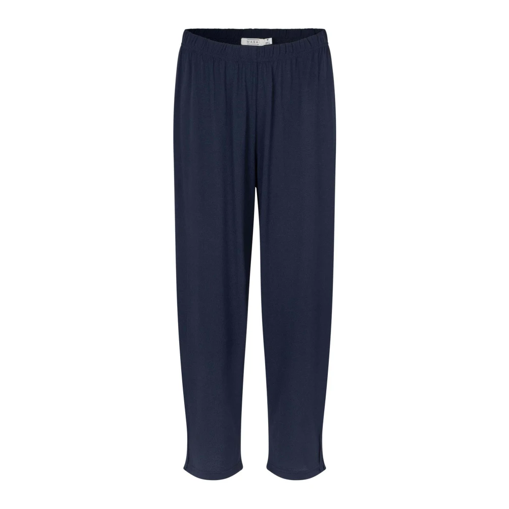 Masai Ontspannen Pasvorm Mapatti Broek Blue Dames