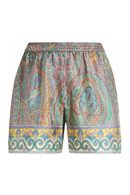 grona-sommarshorts-i-siden