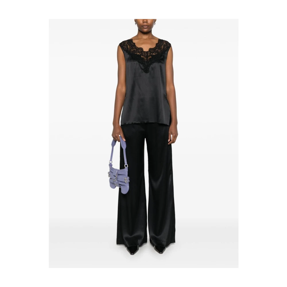 Ermanno Scervino Stijlvolle TOP voor vrouwen Black Dames