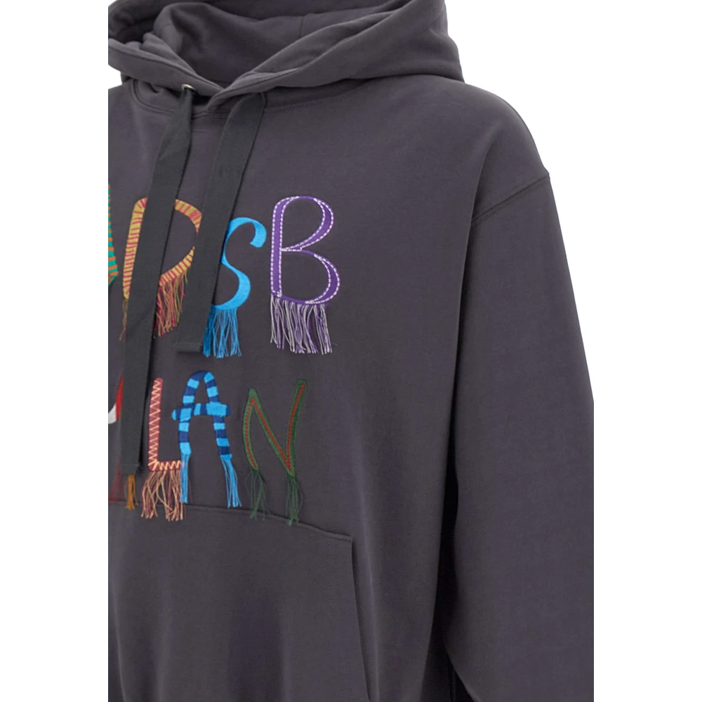 Andersson Bell Essentiële Grijze Katoenen Sweatshirt Hoodie Gray Heren
