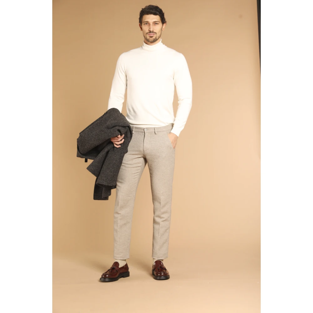 Mason's Stijlvolle Broek voor Mannen Beige Heren