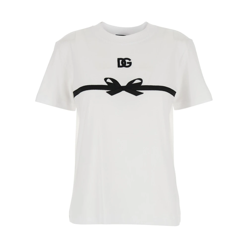 Dolce & Gabbana Women's White T-Shirts, Xs, T-Shirts And Polos