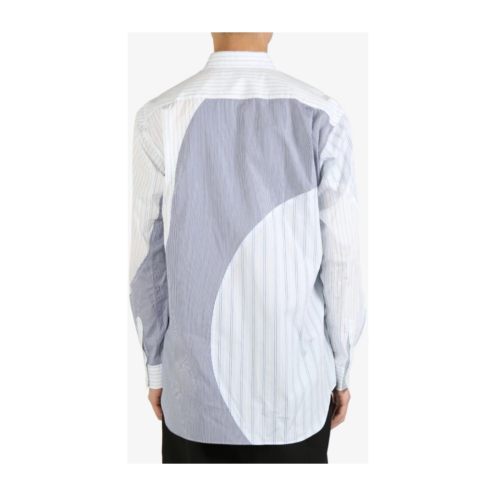 Comme des Garçons Stijlvolle Heren Geweven Overhemd Gray Heren