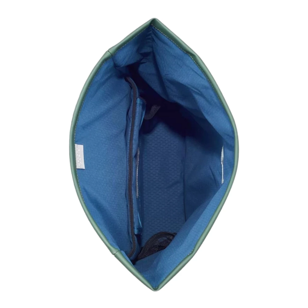 Delsey Rolltop Rugzak Unisex Turenne Soft Stijl Green Unisex