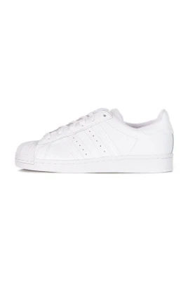 Vita låga sneakers med 3 ränder