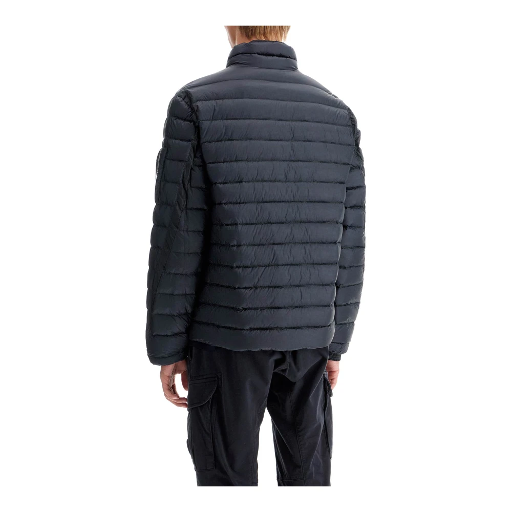 C.P. Company Ripstop Veren Gevoerde Shell Down Jas Blue Heren
