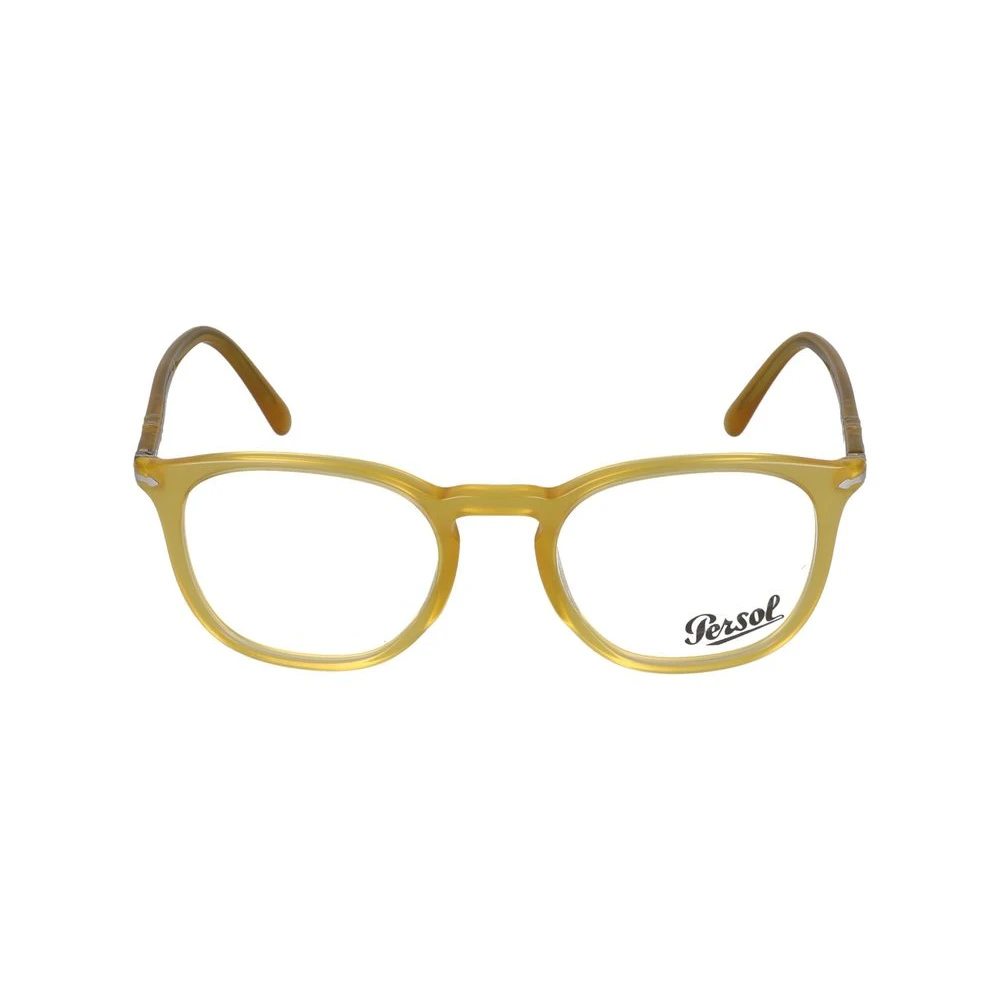 Persol Stylish Eyeglasses With Upc Code - Unisex - Glasses - Yellow - 51 Mm - Accessories