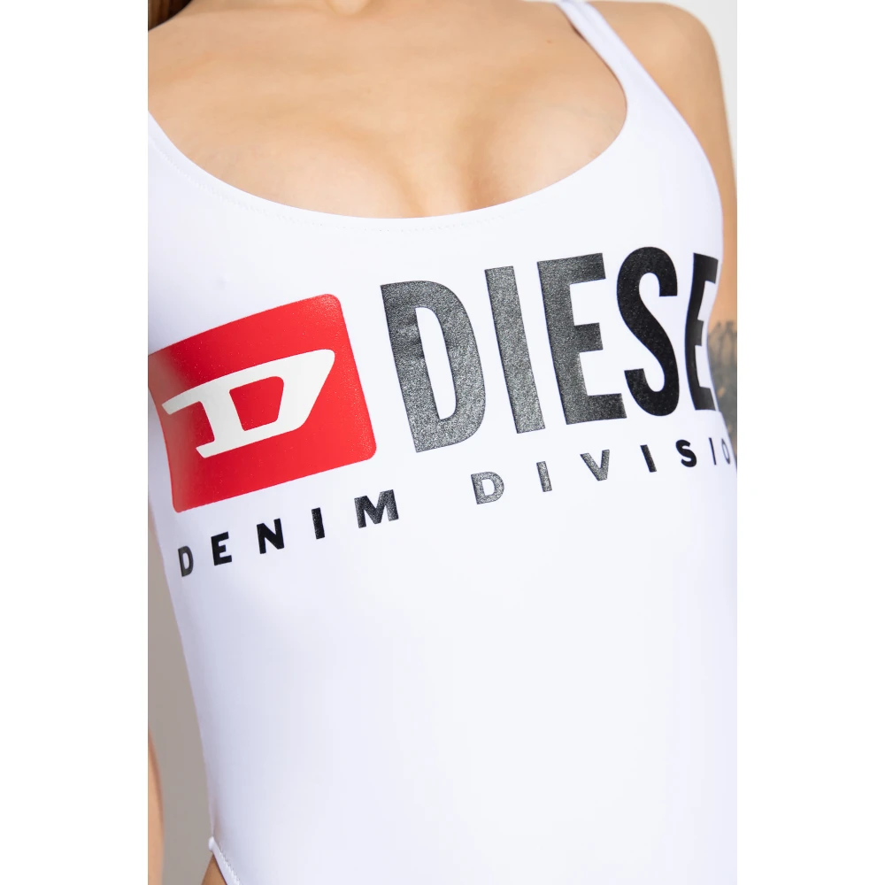 Diesel Eendelig badpak White Dames