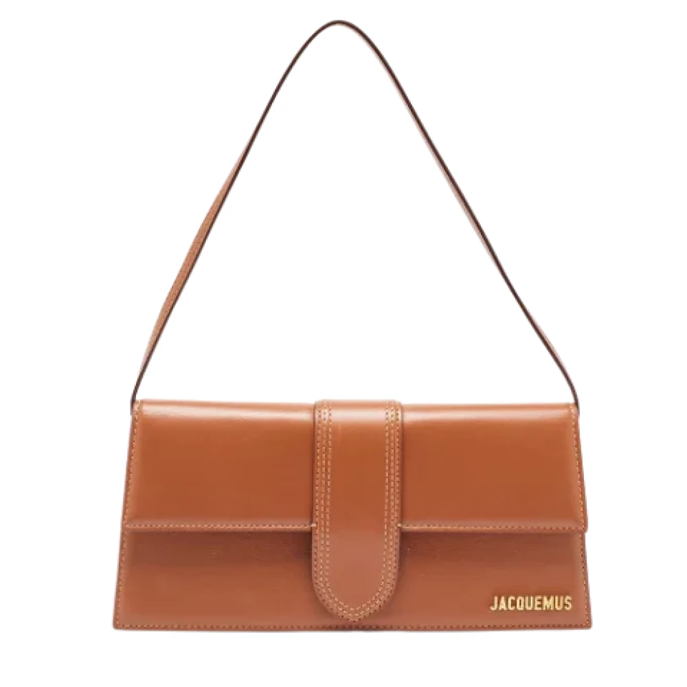 Jacquemus Pre-owned Leather shoulder-bags Brown Dames