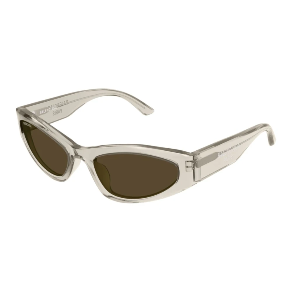 Balenciaga Unisex Beige Bb0387s Sunglasses - Sunglasses - 58 Mm - Accessories