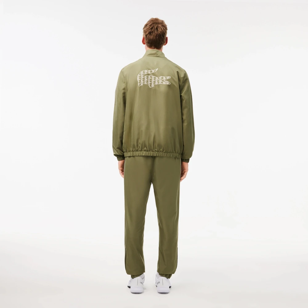 Lacoste Groen Heren Trainingspak Diamant Taft Green Heren