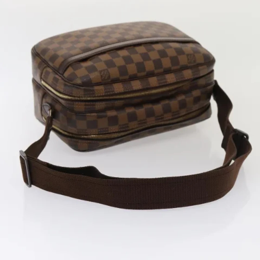 Louis Vuitton Vintage Pre-owned Canvas shoulder-bags Brown Dames