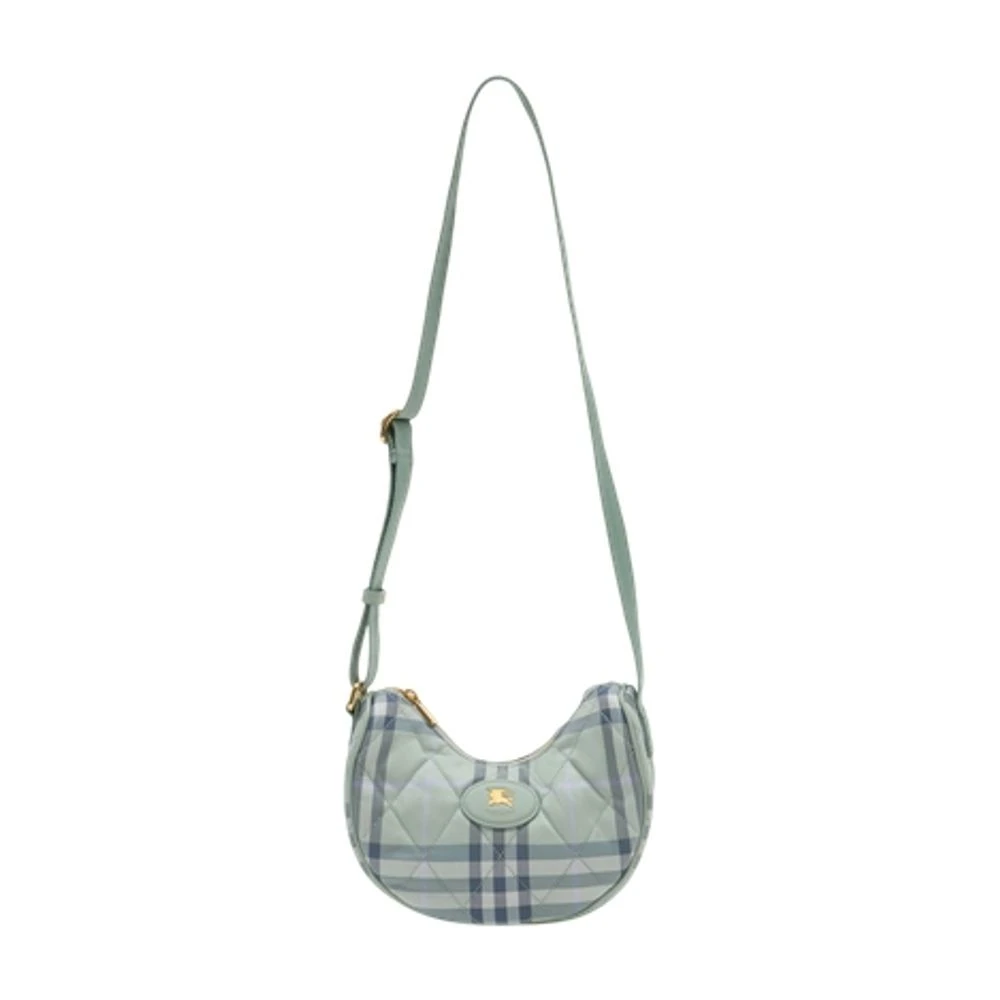 Burberry Women's Blue Horseshoe Crossbody Bag