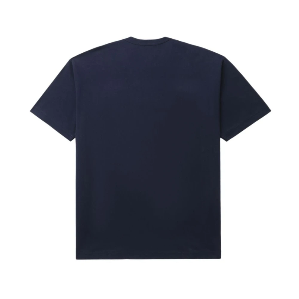 Comme des Garçons Basis T-shirt Verhoogt je casual garderobe Stijlvol Blue Heren