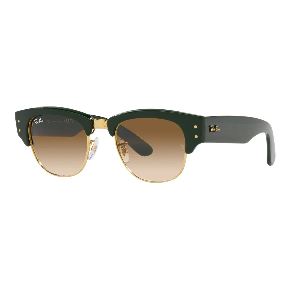 Ray-Ban Green Mega Clubmaster Sunglasses Dark /Brown Shaded - Unisex - Sunglasses - 50 Mm - Accessories