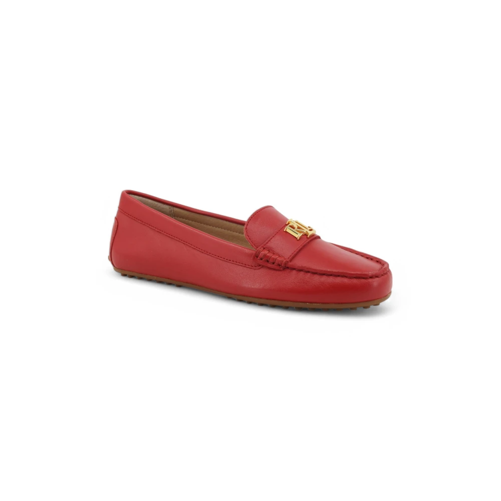 Ralph Lauren Röd Loafers