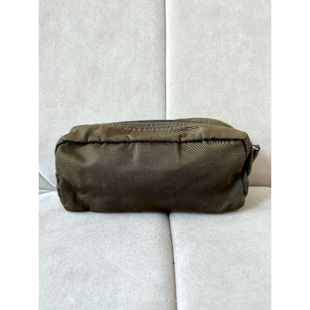 Prada Vintage Pre-owned Fabric prada-bags Brown Dames