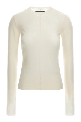 Cashmere Rundhals Transparent Pull