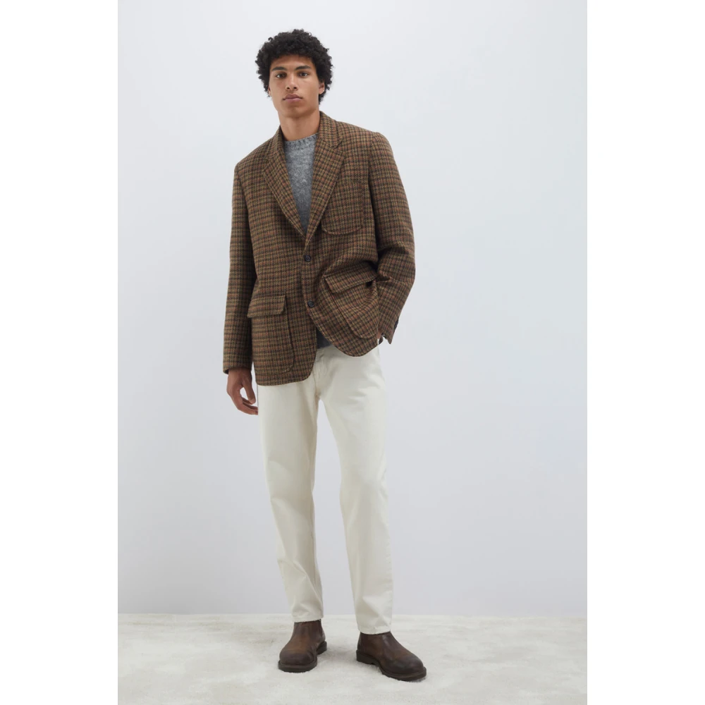 Roy Roger's Stijlvolle Carrot Fit Denim Jeans White Heren