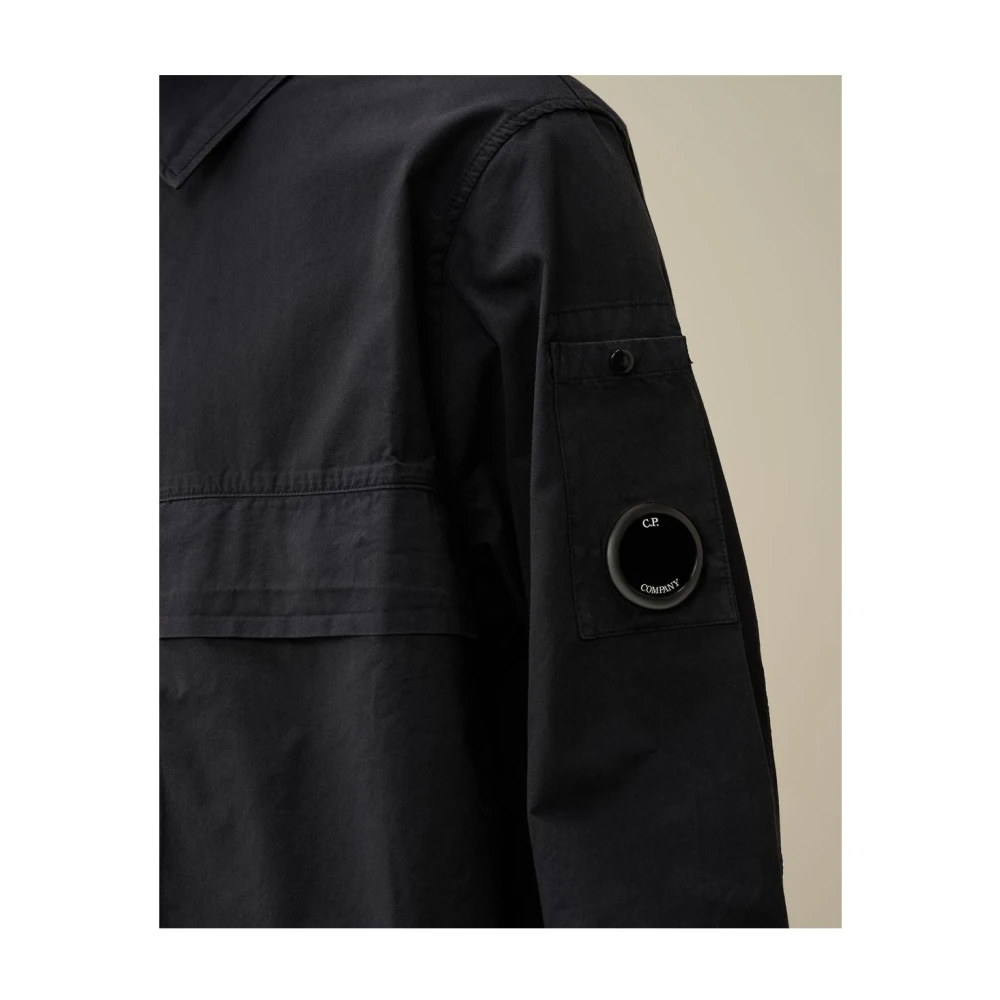 C.P. Company Navy Utility Rits Jas Blue Heren