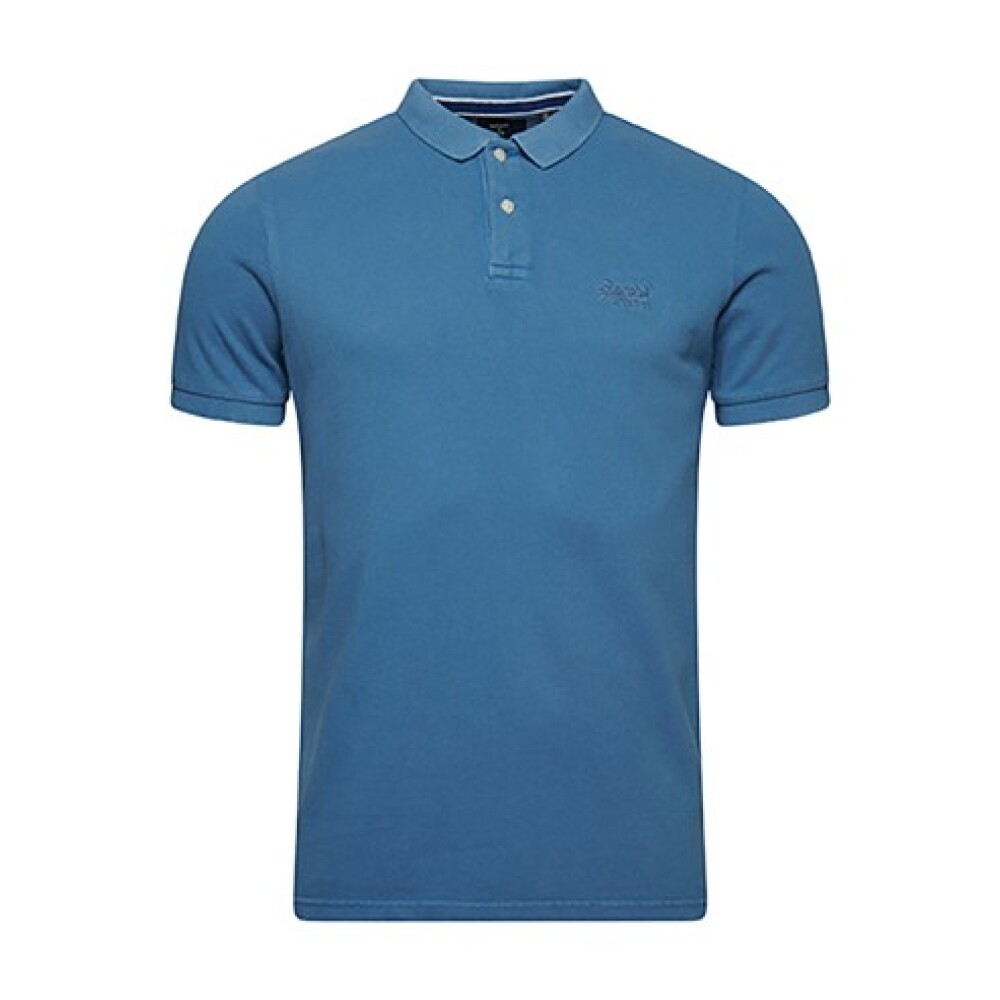 Superdry polo online blauw