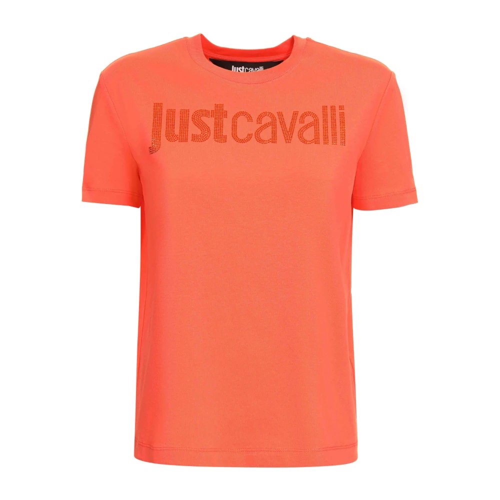 Just Cavalli Stijlvolle T-shirts en Polos Orange Dames